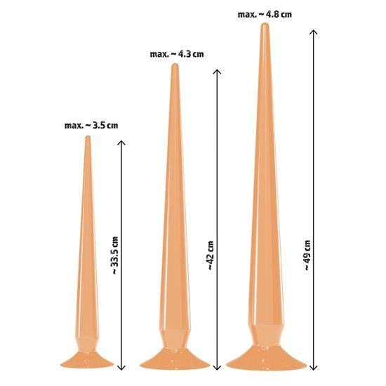 Set de Dopuri Anale Super Lungi și Flexibile You2Toys