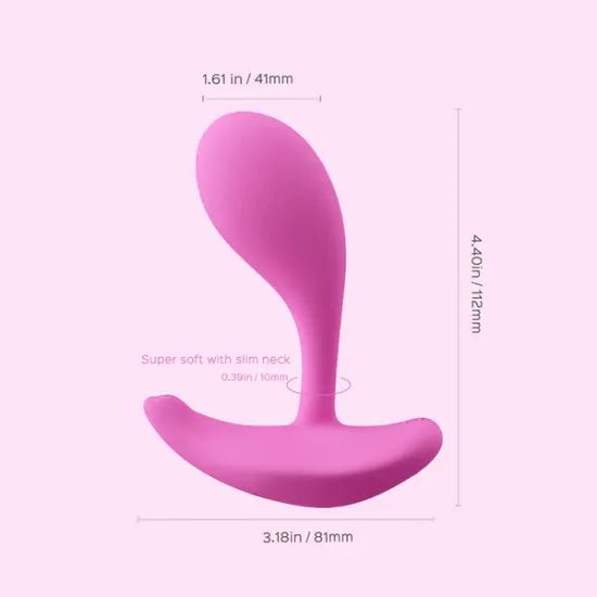 Honey Play Box OLY 2 Vibrator cu Senzor de Presiune, Compatibil cu Aplicație, pentru Clitoris și Punctul G
