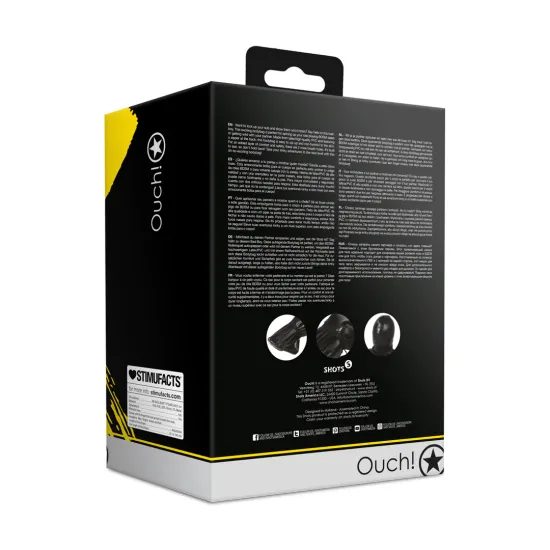 Ouch! Xtreme Body Bag with Nylon Straps Black