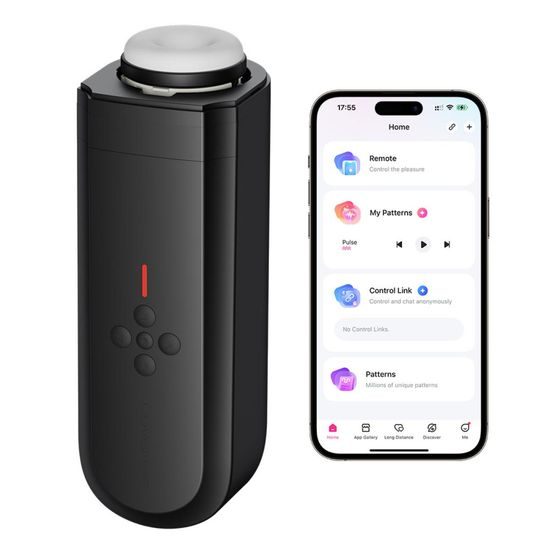 Lovense Solace Masturbator Automatizat cu Mișcare Controlat prin Aplicație