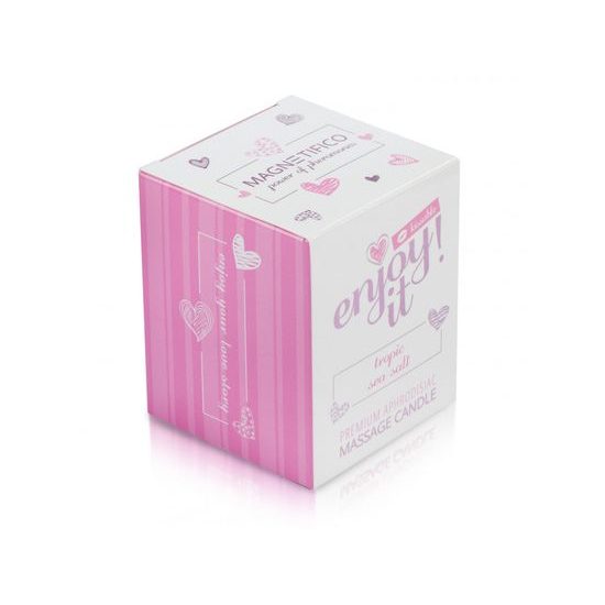 Lumânare de masaj MAGNETIFICO - ENJOY IT! TROPIC SEA SALT 70 ml