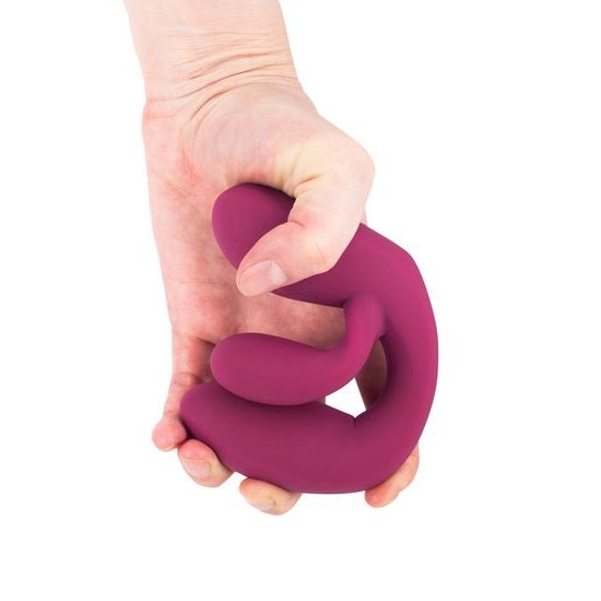 Lola Games Sunset Rio din silicon, pentru punctul G și clitoris, 19,6 x 3,5 cm