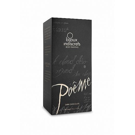 Set de pictură corporală Bijoux Indiscrets Poeme Ciocolată 50ml