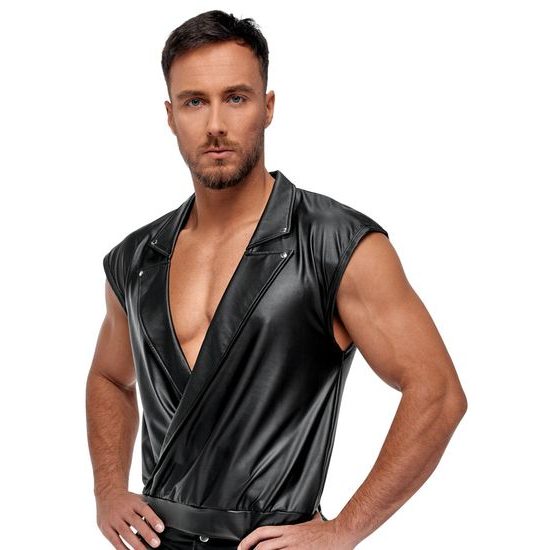 Cămașă Casual Largă NEK cu Aspect Mat Elegant 2161664 Negru