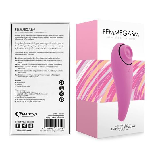 Vibrator FeelzToys FemmeGasm Tapping & Tickling Roz