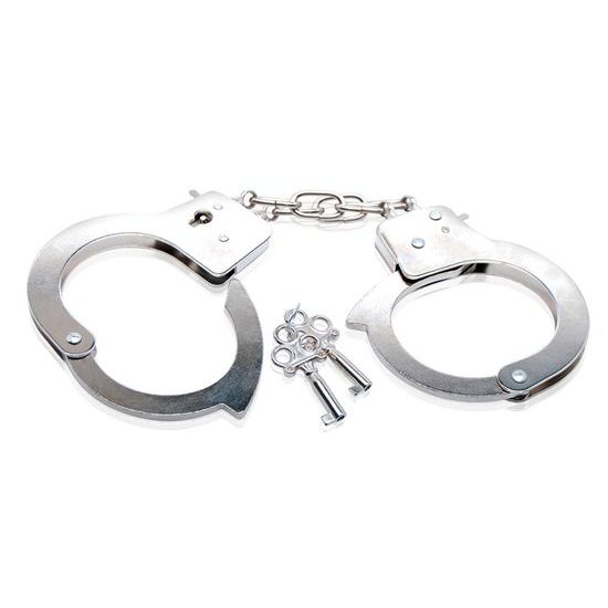 Fetish Fantasy Kovová pouta Series Beginner's Metal Cuffs