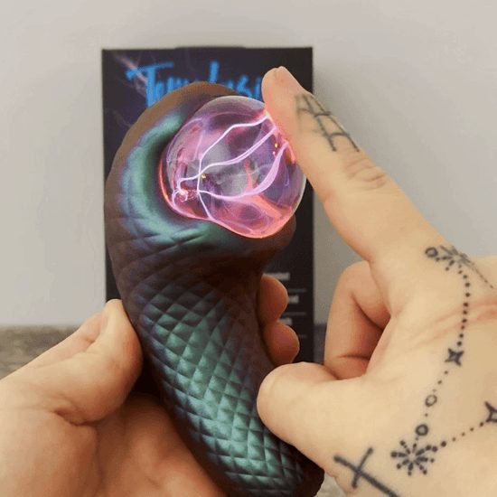 Blush Șarpe Fermecat Glob de Plasmă Mistic Milenii Întunecate