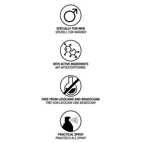 Pjur Superhero Spray de Performanță 20ml