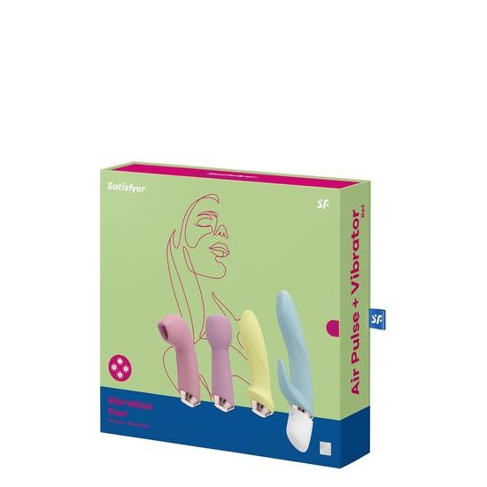 Satisfyer Marvelous Four set erotic de 4 piese