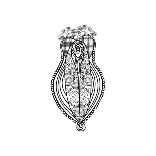 PichObraz carte de colorat antistres pentru adulți