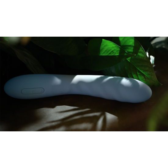 Svakom Ava Neo Vibrator Interactiv cu Mișcări de Împingere Albastru