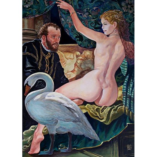 MANARA: PICTORUL ȘI MODELUL (Il pittore e la modella)