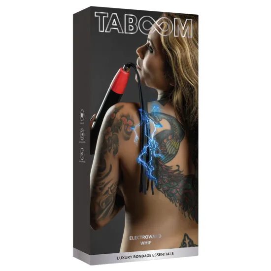 Taboom Electro Wand Whip Negru