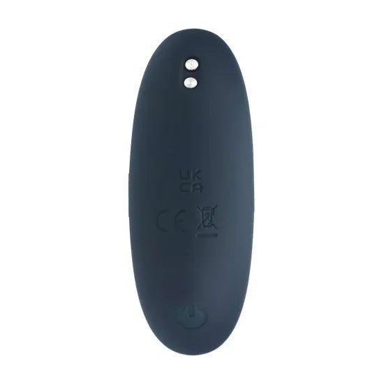 Plug Anal Vibrator Clasic din Silicon - S - Negru