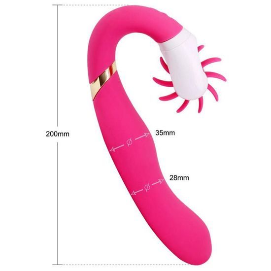 Teazers Dave Vibrator Pink Vibrator
