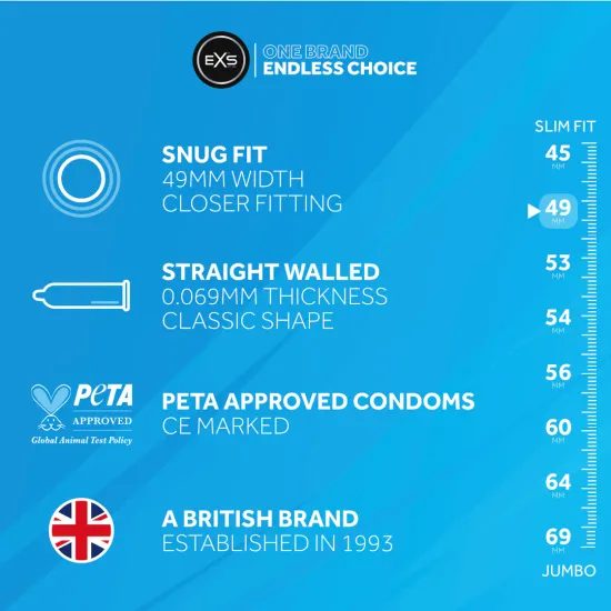 EXS Snug Fit 100 buc