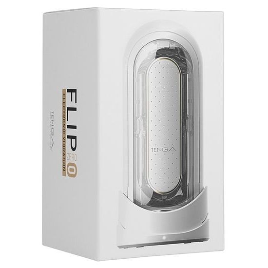 Tenga Flip Zero 0 Vibrație Electronică Alb