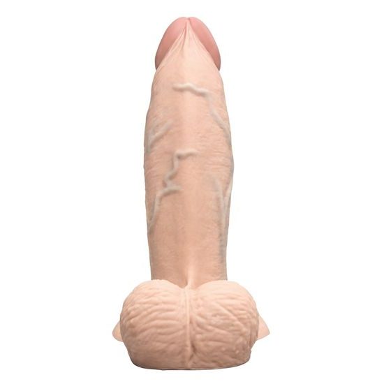 b-Vibe Slipskin Girthy 17, 8cm Skin Dildo