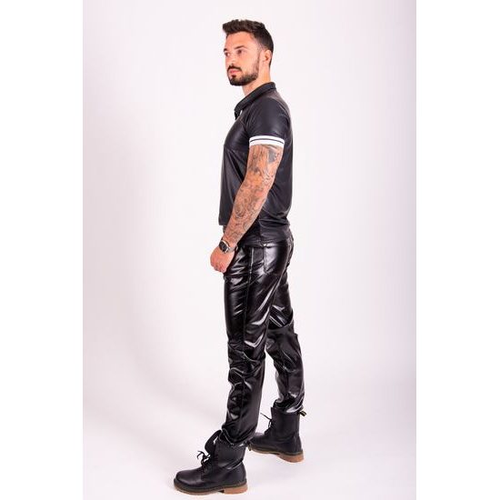 Polo de lux pentru bărbați Rebellion Francesco White