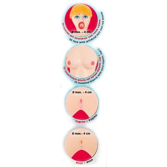 You2Toys Păpușă gonflabilă Pamela