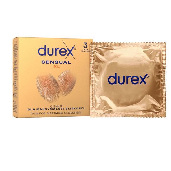 Durex Sensual XL 3 buc