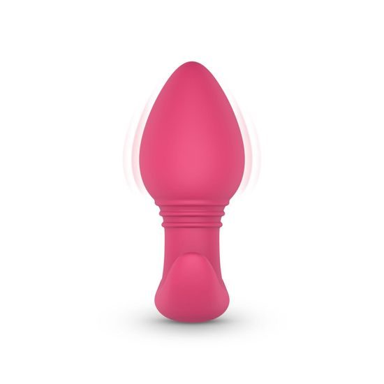 EasyConnect Dop Vibrator Axel Controlat prin Aplicație Roz