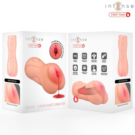 Masturbator Intense Sophie virgin pentru prima dată, cu sângerare