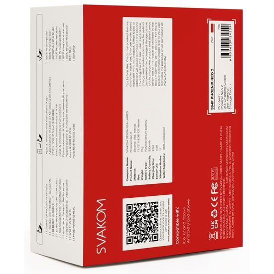 Svakom Phoenix Neo 2 Roșu