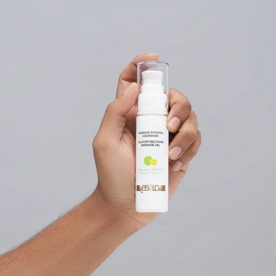 YESforLOV Massage Gel Pineapple Green Tea 50ml - EXPIRARE 7/25 - 50% REDUCERE