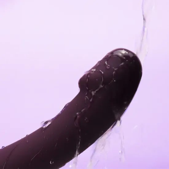 Vibrator cu Dublu Capăt în Formă de C Tracy's Dog Mov