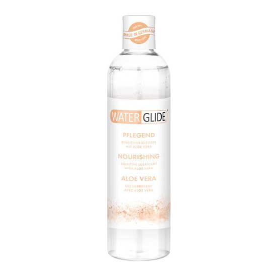Lubrifiant Sensibil Hrănitor Waterglide cu Aloe Vera 300 ml