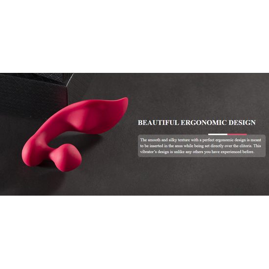 Honey Play Box Lamia Vibrator Dual pentru Clitoris și Anal