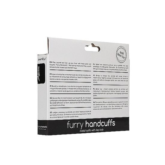 Cătușe Pufoase Shots Negre