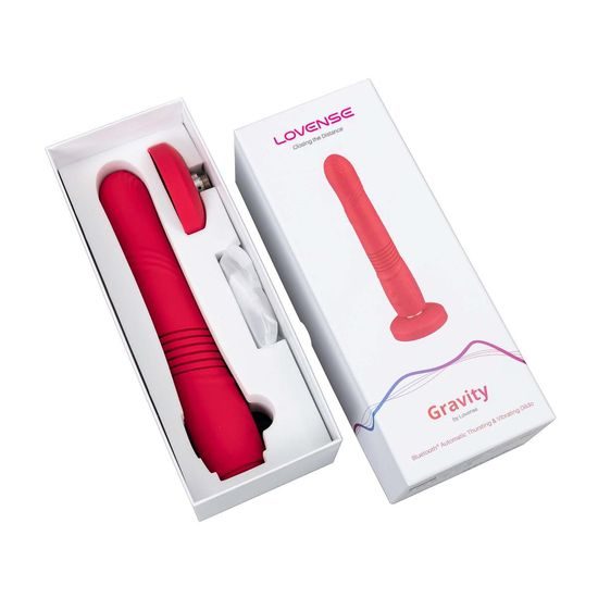 Lovense Gravity Dildo cu Funcție de Împingere