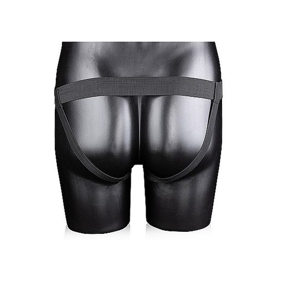 Ouch! Strap-on gol Twisted 8" 20cm Gunmetal