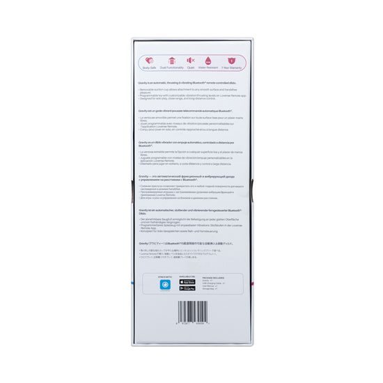 Lovense Gravity Dildo cu Funcție de Împingere