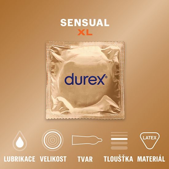 Durex Sensual XL 10 buc