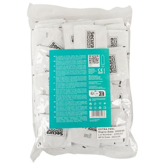 Secura Extra Feel 100 buc