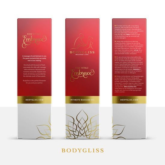 BodyGliss Massage Collection Silky Soft Oil Rose Petals 150 ml