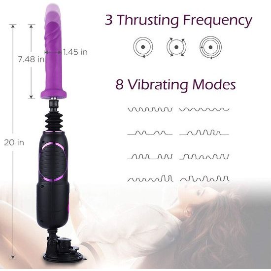 Hismith Pro Travel Mini Mașină Sexuală