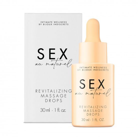 Bijoux Indiscrets Sex Au Naturel Picături Revitalizante pentru Masaj 30ml