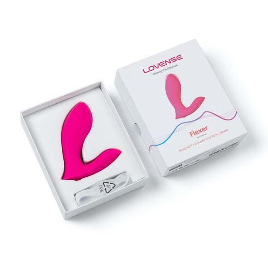 Lovense Flexer Vibrator Dual Insertabil