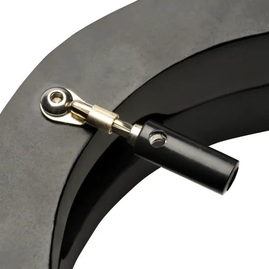 Master Series Exposed E-Stim Humbler din Lemn Negru