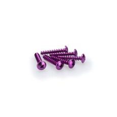 Šrouby PUIG ANODIZED 2543L fialová M6 x 30mm (6ks)