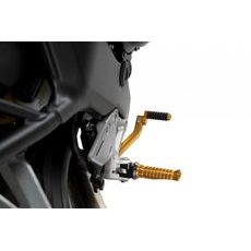 Brake foot pedal PUIG 22395O zlatá nastavitelný