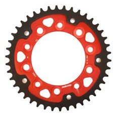 Řetězová rozeta SUPERSPROX STEALTH RST-1304:42-RED červená 42 zubů, 525