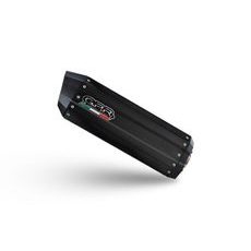 Koncovka výfuku Slip-on GPR HYPER SONIC E5.H.275.HYSOBLK Matná černá zahrnuje spojovací svod a odnímatelný dB killer
