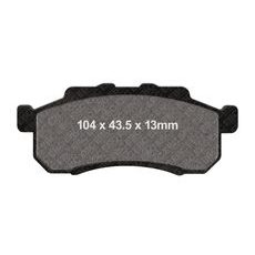 Brzdové destičky EBC FA476TT