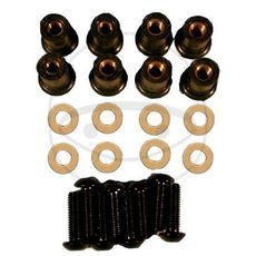 Sada pro upevnění plexišítu JMP 8X bolts, wahsers, rubber nuts