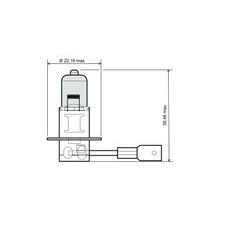 Přední světlo RMS 246510042 H3 12V 55W